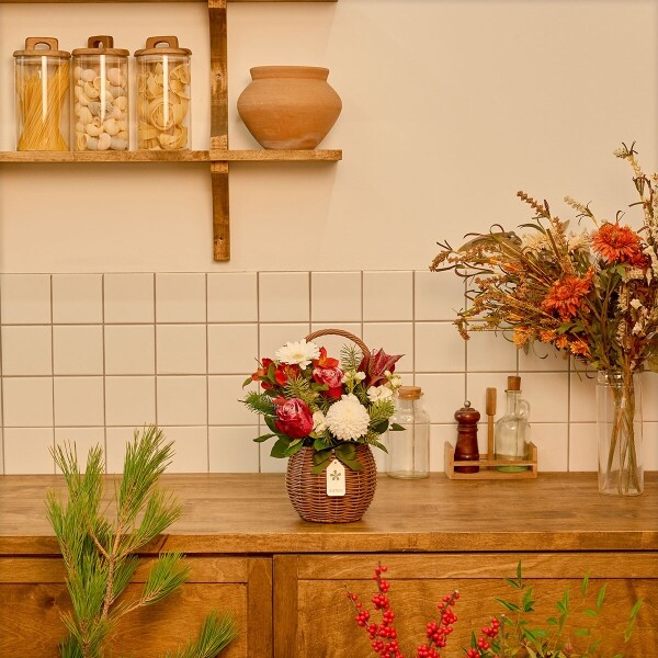 꽃집청년들,크리스마스 꽃바구니+칼루위 초콜릿