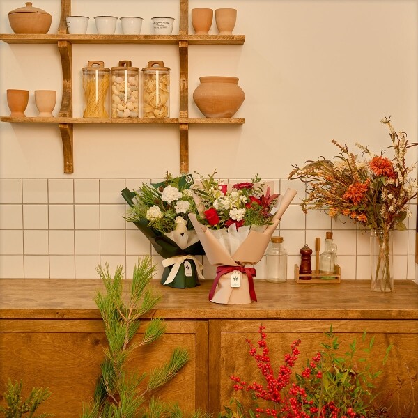 꽃집청년들,X-mas 계절 꽃다발