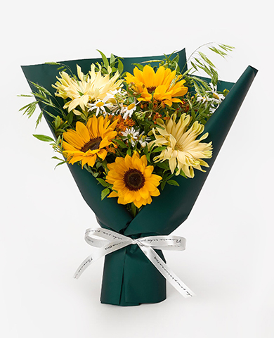 해바라기 꽃다발
